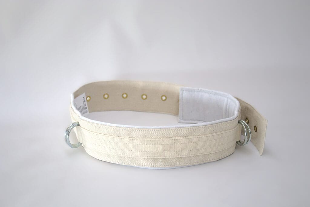 Stomach belt fabric